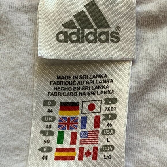 Adidas Ribbed Knit Tank Top with Shelf Bra Sz L Pink #1V - Picture 7 of 8